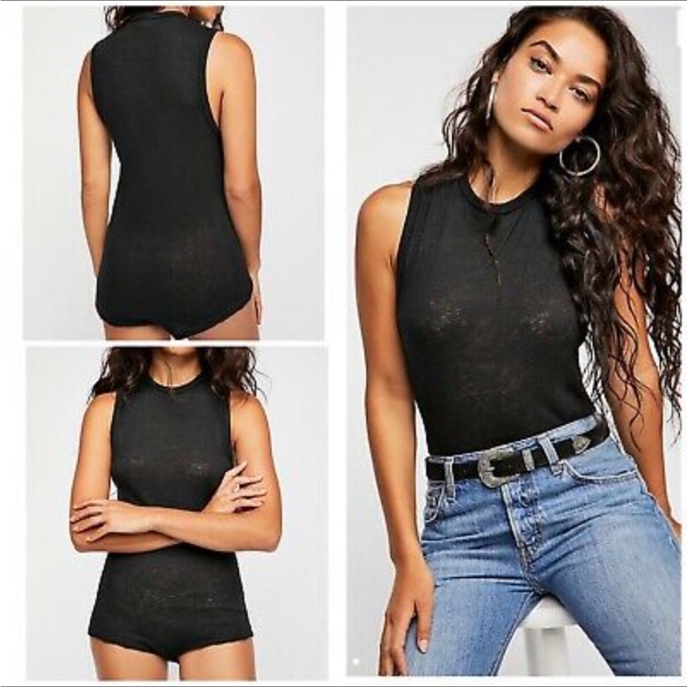 Intimately FREE PEOPLE “All the Time” Bodysuit Size XS